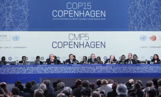 2009 climate change summit panel.