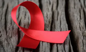 World AIDS Day ribbon.