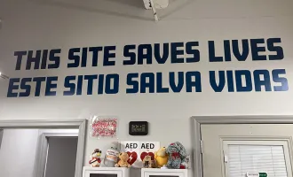 Overdose prevention site.