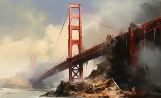 Post apocalyptic San Francisco.