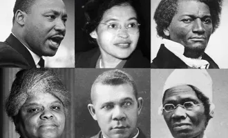 Notable Black figures in American history.