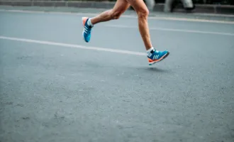 Legs running