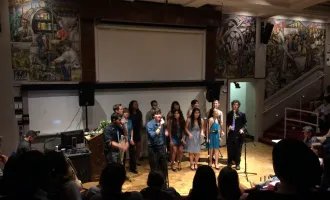 Picture of Vocal Chords a cappella group singing