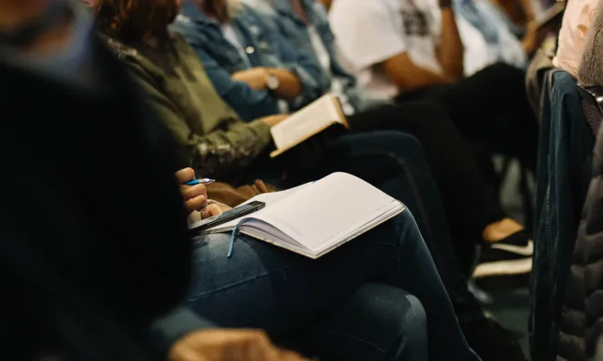 Students in a classroom