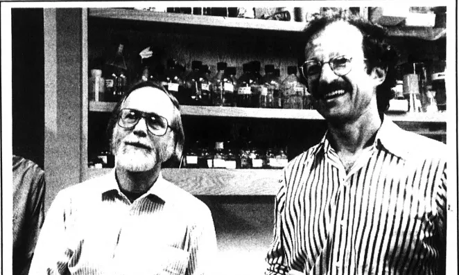 J. Michael Bishop and Harold E. Varmus.