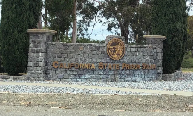 Solano State prison entrance