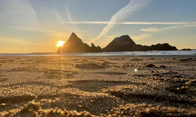 Beach sunset