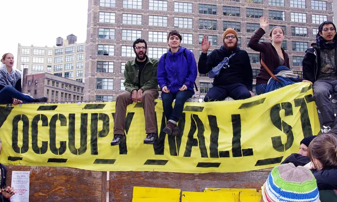 Occupy Wall Street protest.