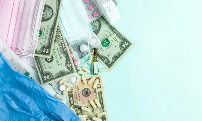 Science funding illustration