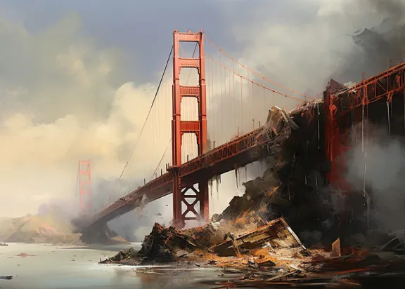 Post apocalyptic San Francisco.