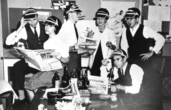 Picture of Synapse staff circa 1950s.