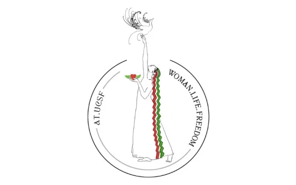 Women Life Freedom at UCSF logo
