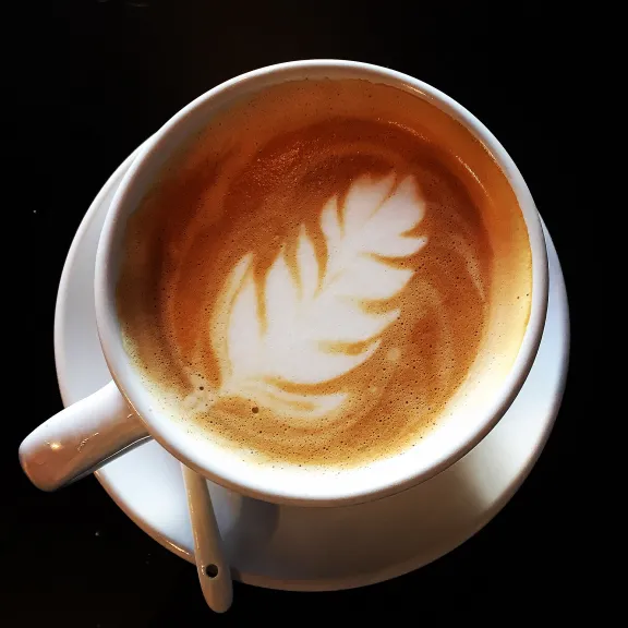 Image of a latte.