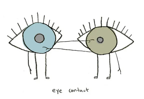 Eye Contact Can Be Overwhelming | UCSF Synapse
