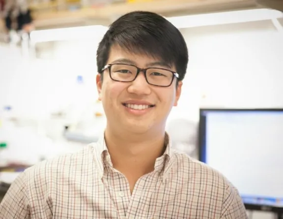 T.J. Hu, a third-year BMS student